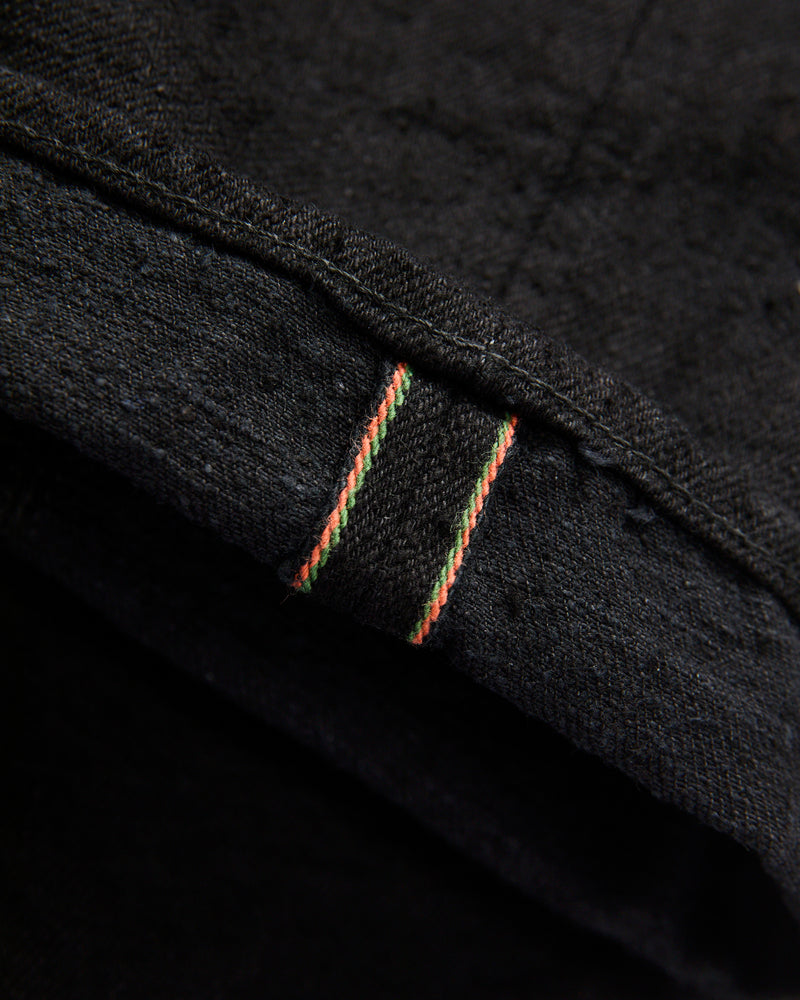 288CCD-BKBK "Crushed Concrete Black" 15oz Selvedge Denim - Classic Straight Fit