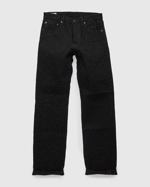 288CCD-BKBK "Crushed Concrete Black" 15oz Selvedge Denim - Classic Straight Fit