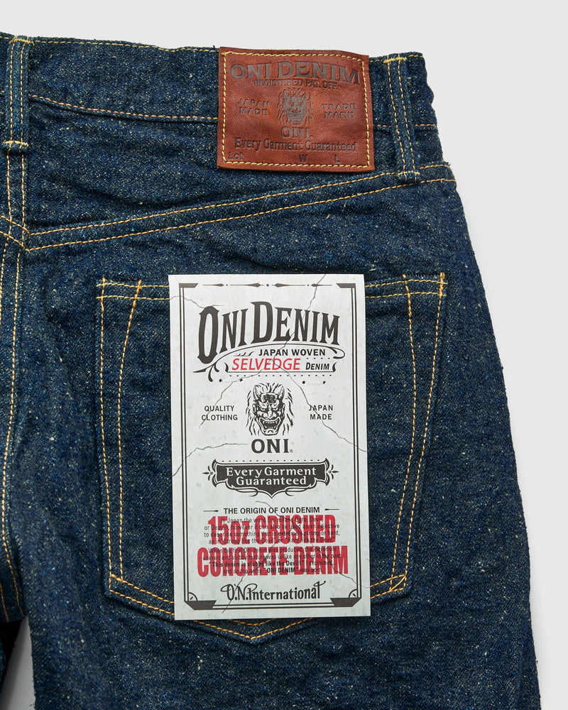 288CCD-GOLV "Crushed Concrete" 15oz Selvedge Denim - Classic Straight Fit