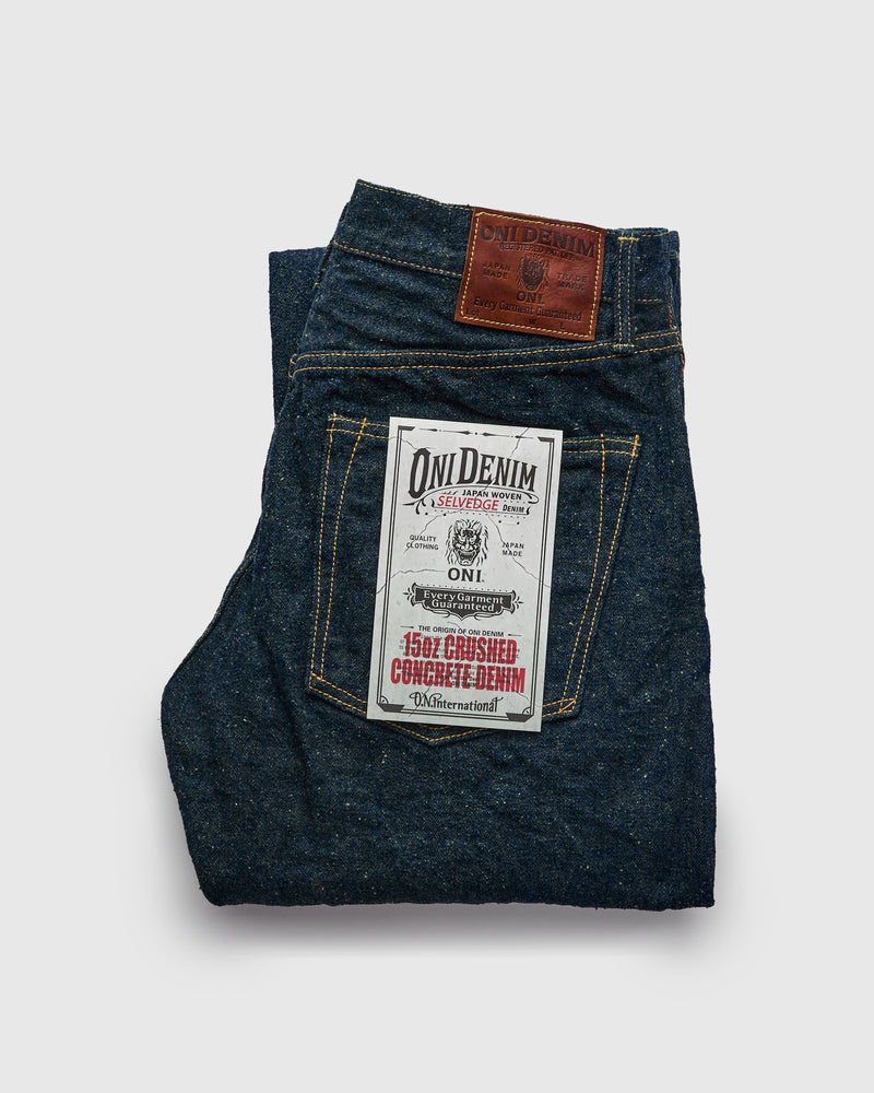288CCD-GOLV "Crushed Concrete" 15oz Selvedge Denim - Classic Straight Fit