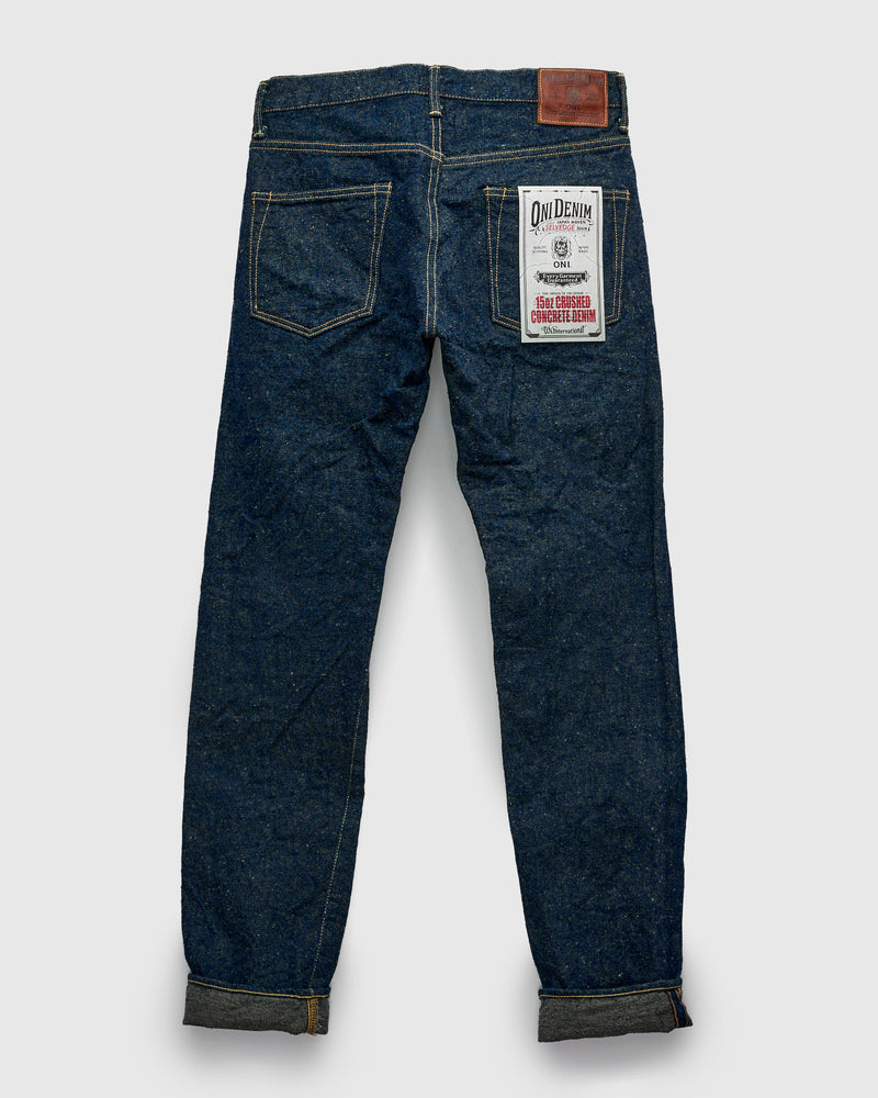 902CCD-GOLV "Crushed Concrete" 15oz Selvedge Denim - High Tapered Fit