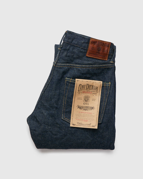 902ZR "Secret Denim – Beige Kabuki" 20oz Selvedge Denim - High Tapered Fit