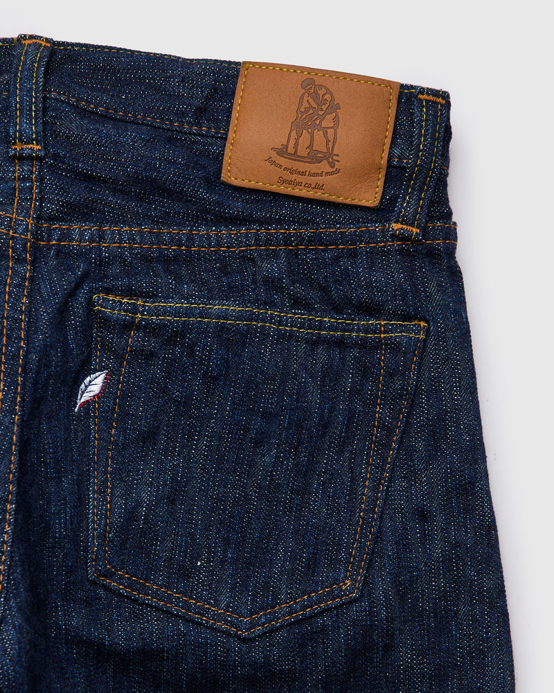 KS-15oz-003 "Kasuri" 15oz Slub Selvedge Denim - Regular Straight Fit