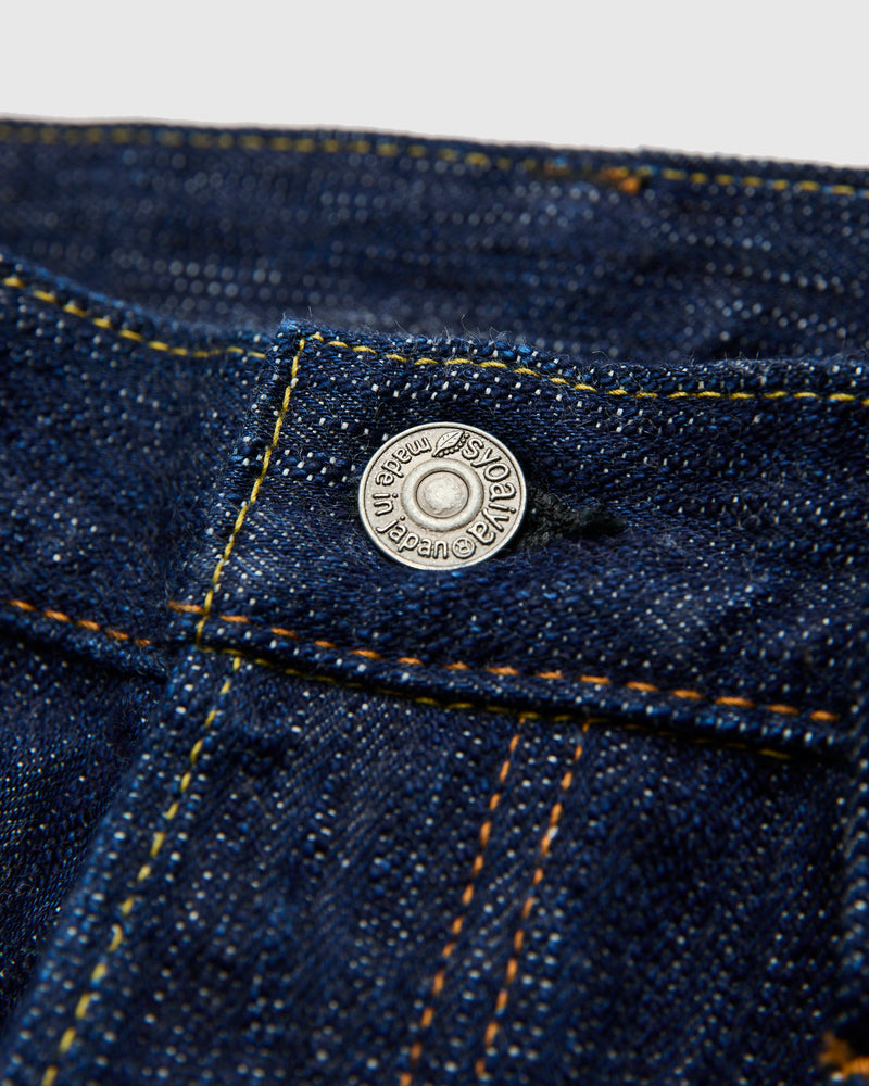 KS-15oz-003 "Kasuri" 15oz Slub Selvedge Denim - Regular Straight Fit