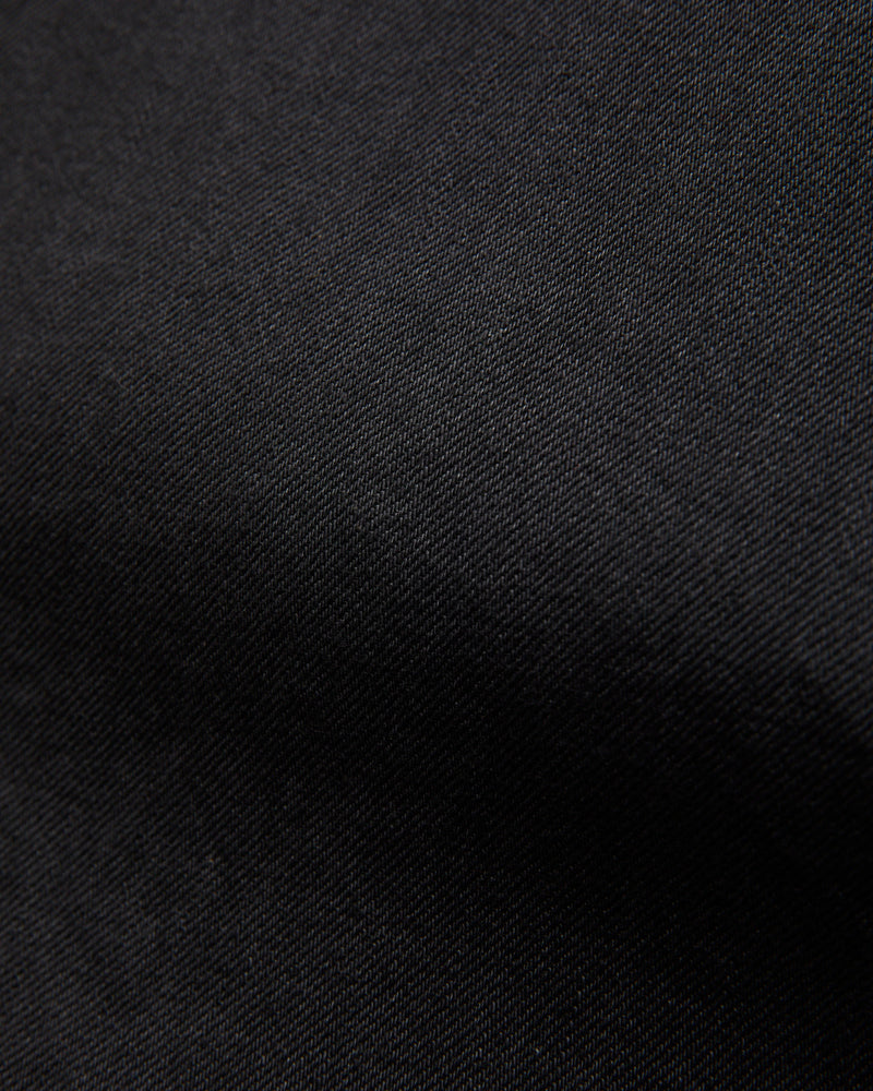 "Moonrock" 14oz Rinsed Charcoal Grey Selvedge Denim - Regular Straight Fit