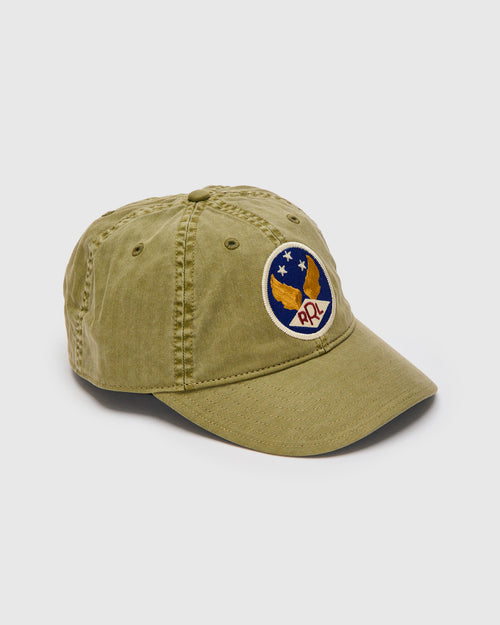 Twill Baseball Cap in Brewster Green