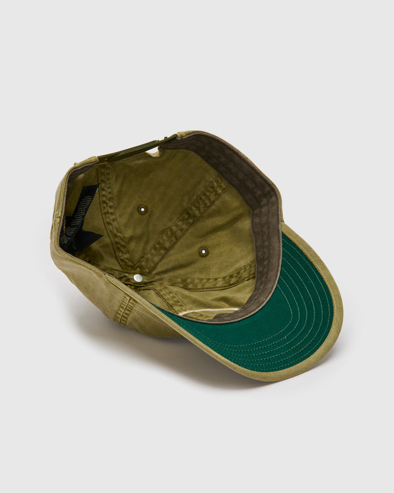 Twill Baseball Cap in Brewster Green