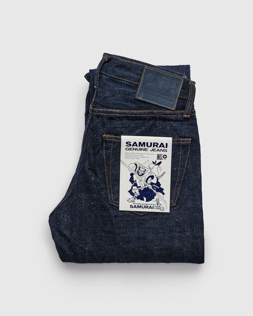 S211AX "Ai-Benkei" 18oz Natural Indigo Selvedge Denim - Relaxed Tapered Fit