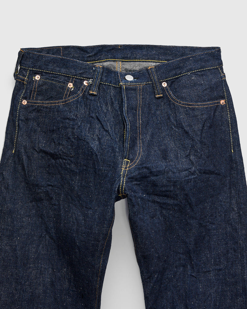 S500AX "Ai-Plus" 18oz Natural Indigo Selvedge Denim - Regular Straight Fit