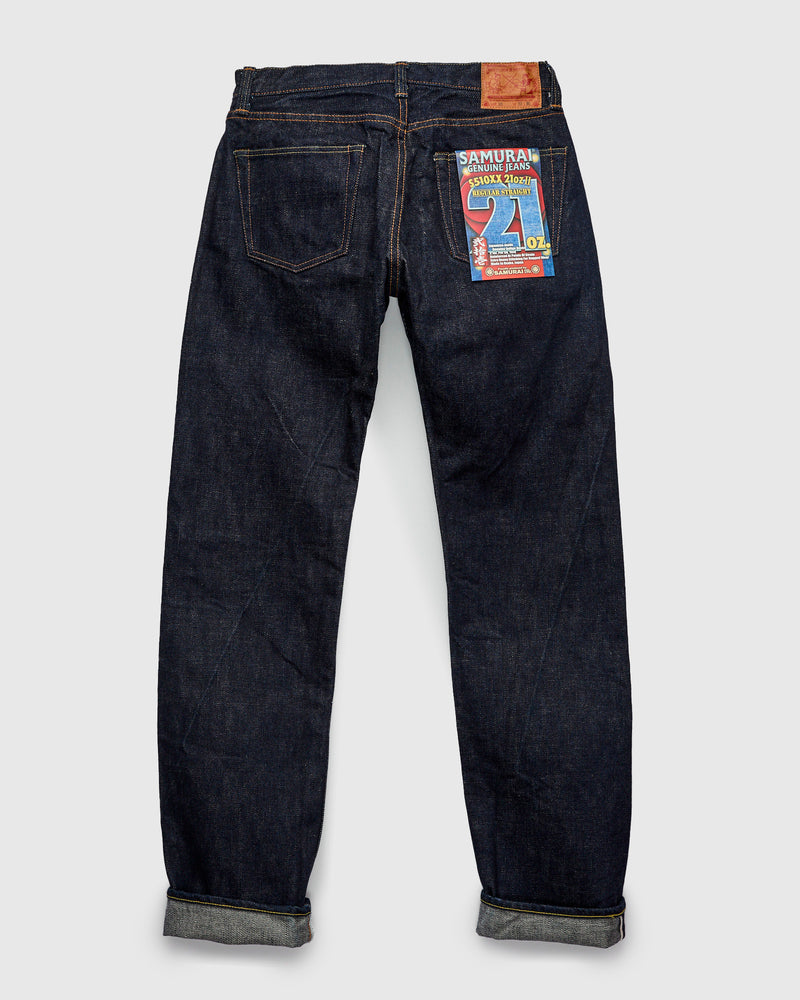 S510XX21ozII "Cho-Kiwami" 21oz Selvedge Denim - Regular Straight Fit