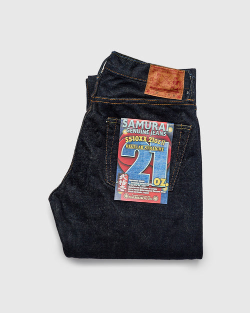 S510XX21ozII "Cho-Kiwami" 21oz Selvedge Denim - Regular Straight Fit