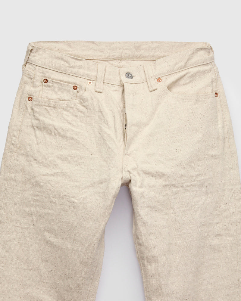 S710SC-KI "Samurai Cotton Project" 18oz Ecru Selvedge Denim - Slim Straight Fit