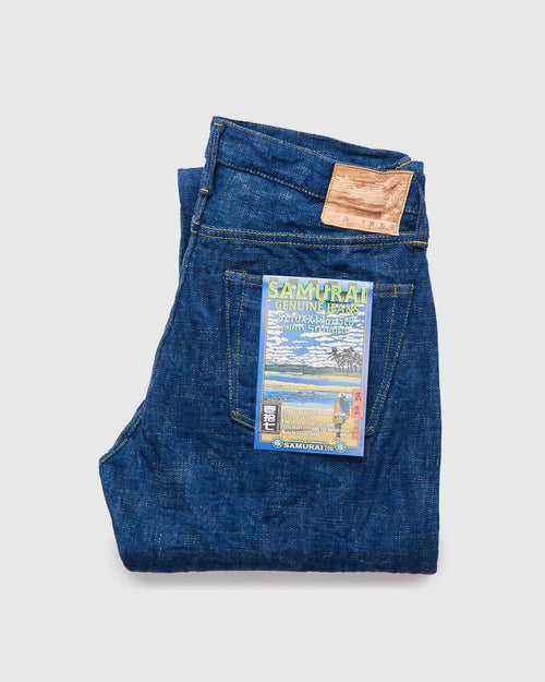 S710XX17oz-SLB "Murakumo" 17oz Slub Selvedge Denim - Slim Straight Fit
