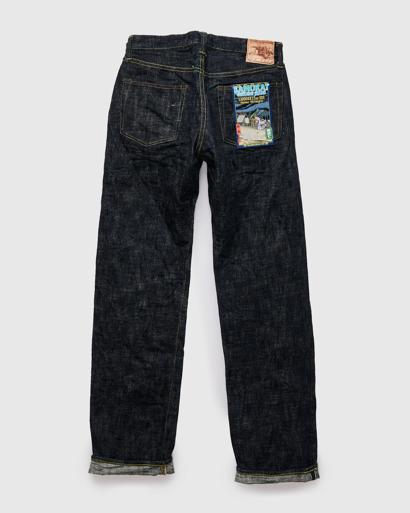 S3000XX17oz-SDS "Murasame" 17oz Extra Slub Selvedge Denim - Relaxed Straight Fit