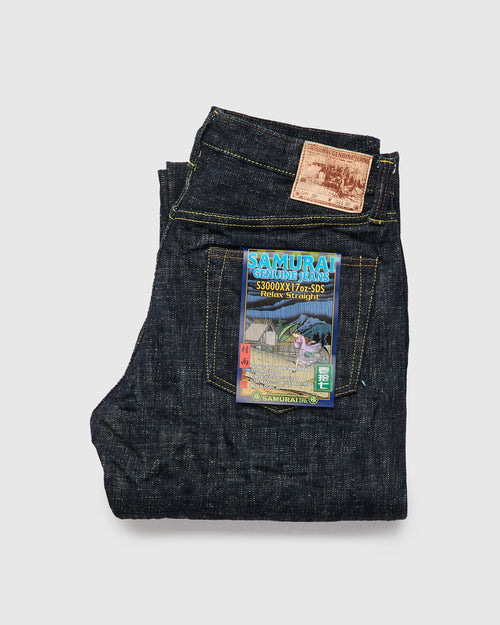 S3000XX17oz-SDS "Murasame" 17oz Extra Slub Selvedge Denim - Relaxed Straight Fit