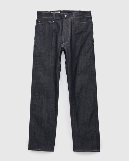 10oz Selvedge Denim Weed Digger Pants in Indigo