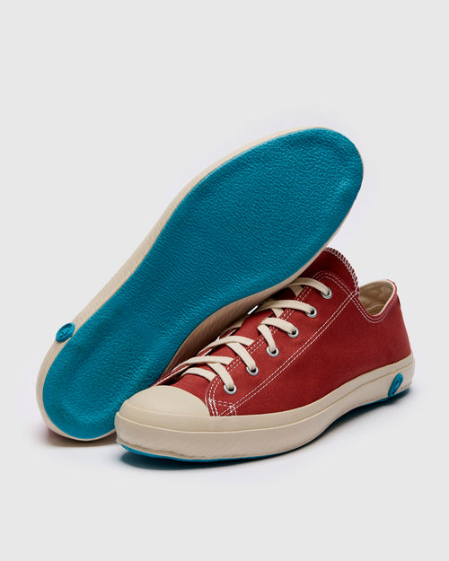 01JP Low Top Sneaker in Red
