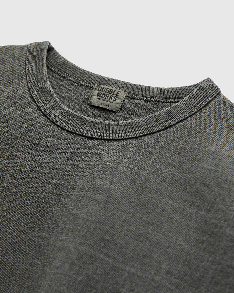 Stand Wheeler Pigment-Dyed T-Shirt in Sumikuro