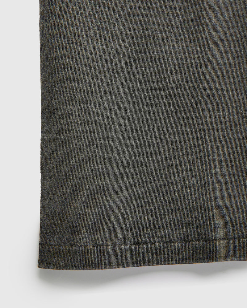 Stand Wheeler Pigment-Dyed T-Shirt in Sumikuro