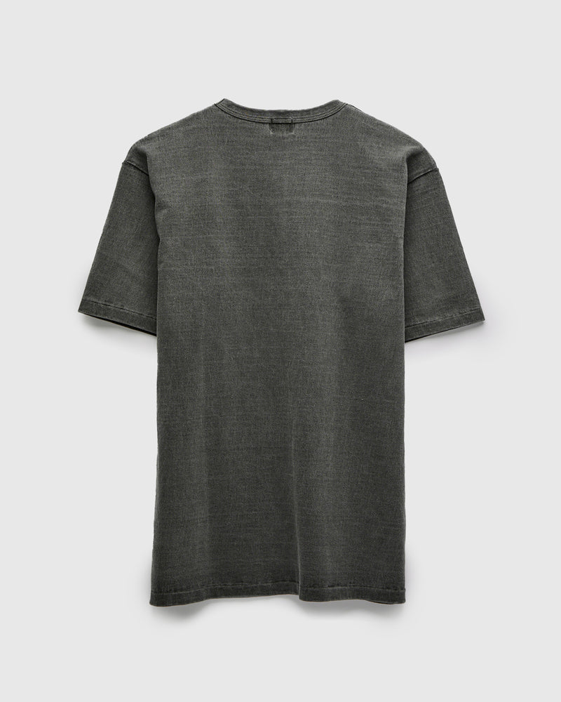 Stand Wheeler Pigment-Dyed T-Shirt in Sumikuro
