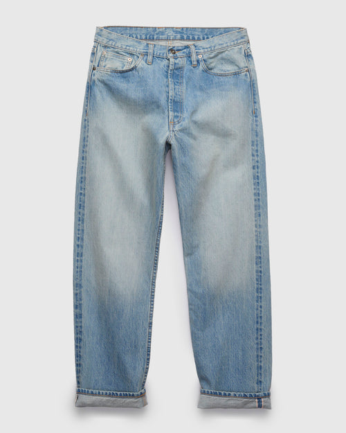 CS-100XV 14oz Vintage Wash Indigo Selvedge Denim - Classic Straight Fit