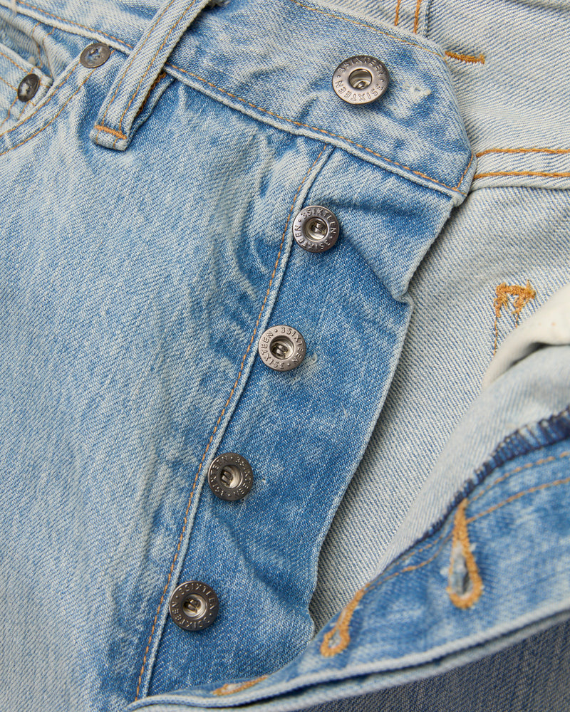 RS-100XV 14oz Vintage Wash Indigo Selvedge Denim - Relaxed Straight Fit