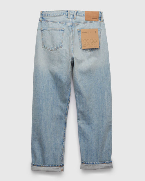 RS-100XV 14oz Vintage Wash Indigo Selvedge Denim - Relaxed Straight Fit