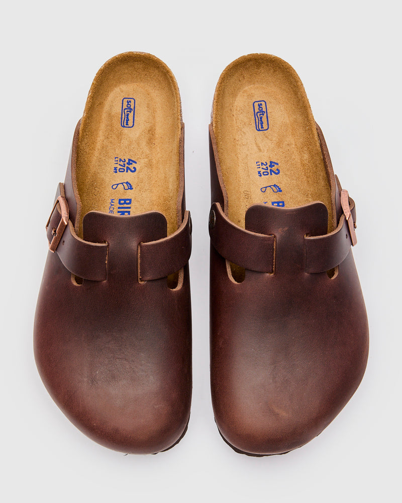 Boston Clog in Habana Leather SFB
