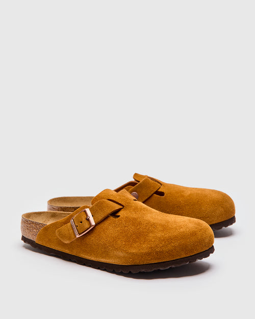 Boston Clog in Suede Mink SFB