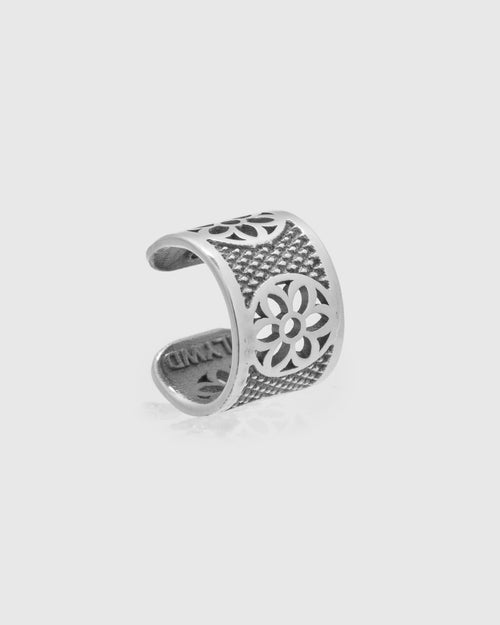 Ear Cuff Goosebumps in Sterling Silver