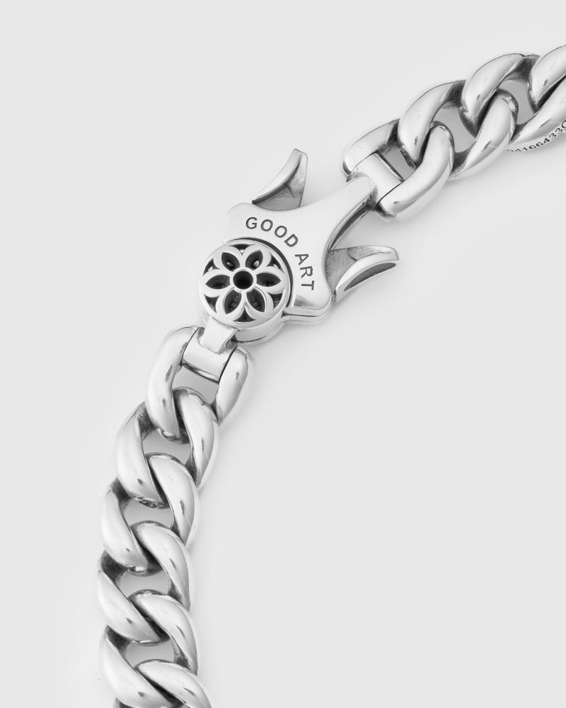 Model 10 Long Chain Size AA in Sterling Silver