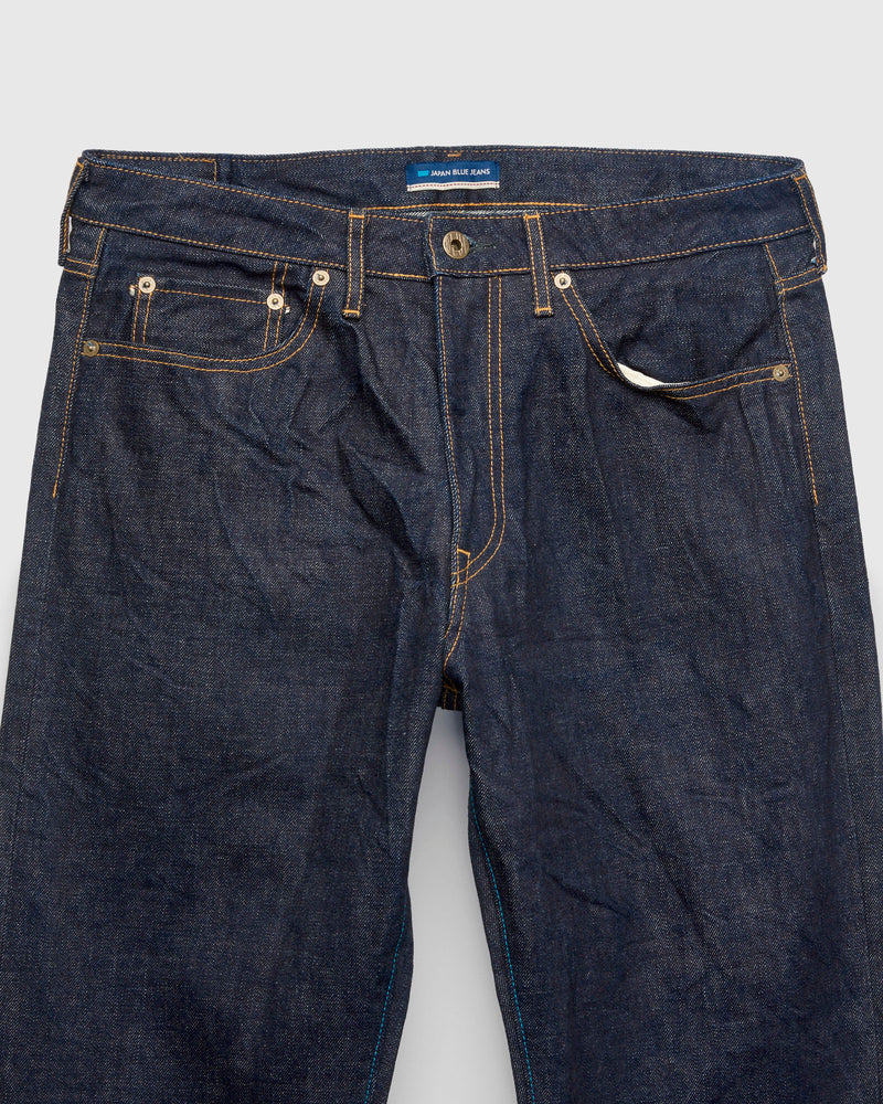 J401 "Circle" 14.8oz Rinsed Selvedge Denim - Classic Straight Fit