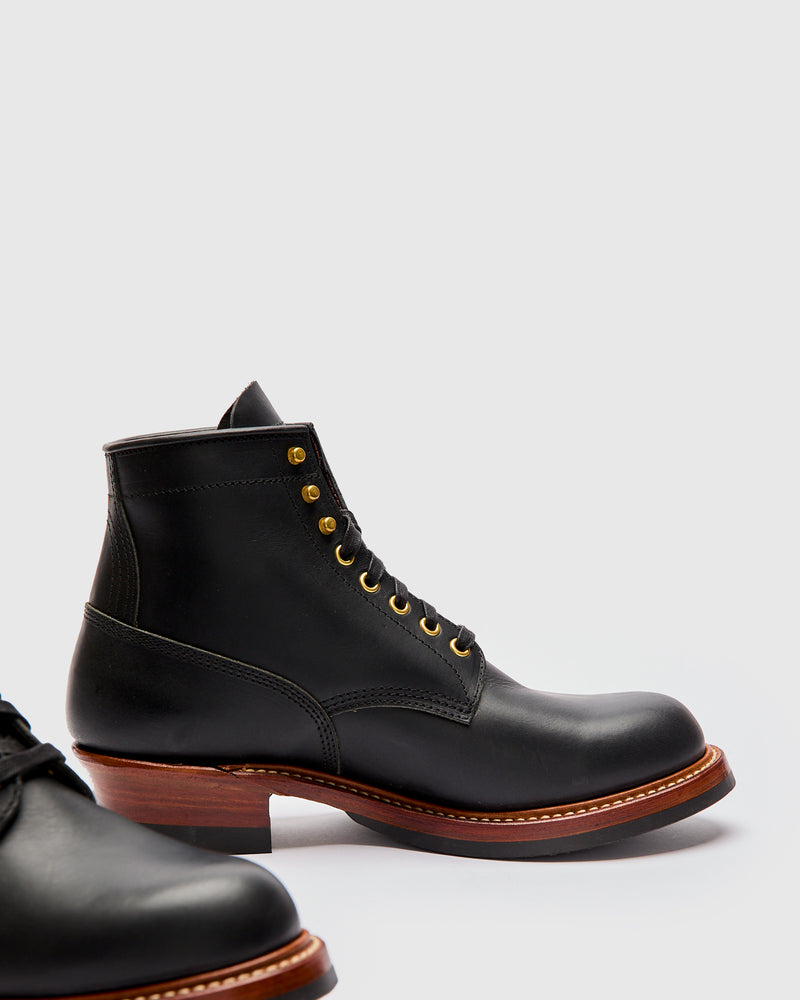 Steel Gang Boot in Badalassi Carlo Black