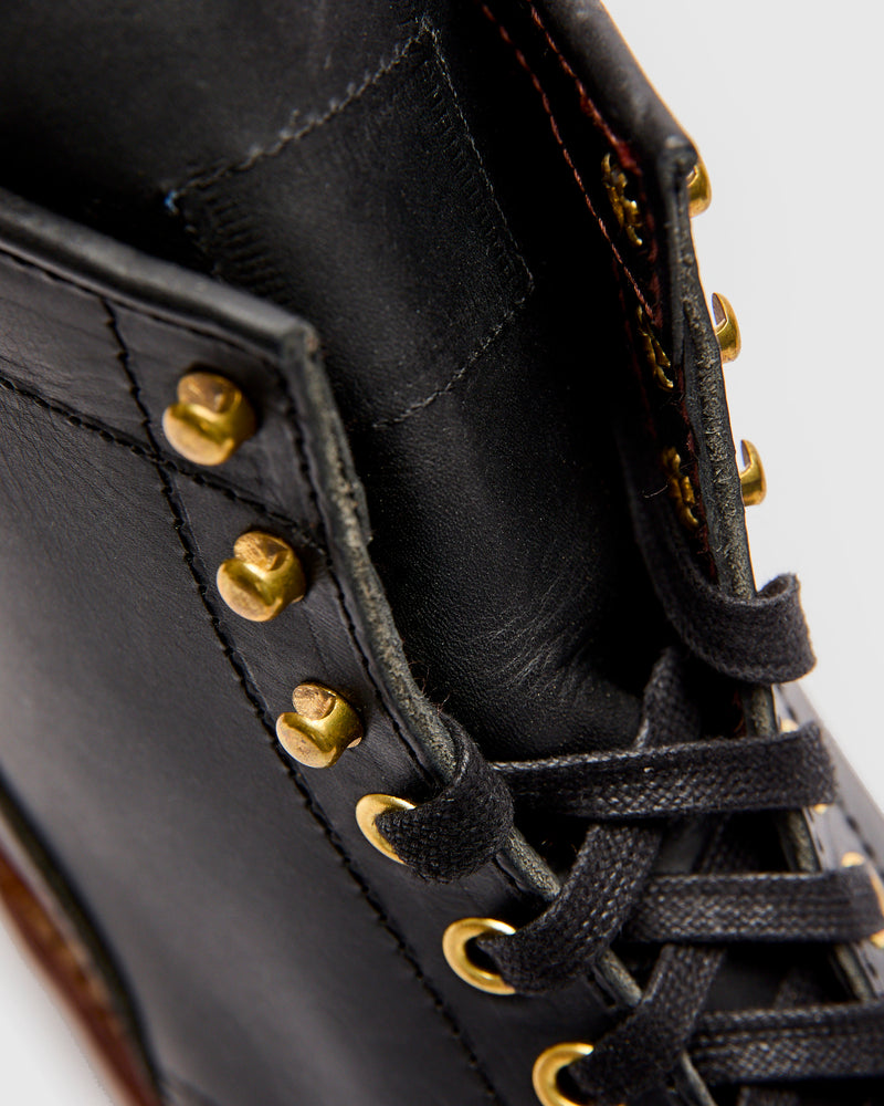 Steel Gang Boot in Badalassi Carlo Black