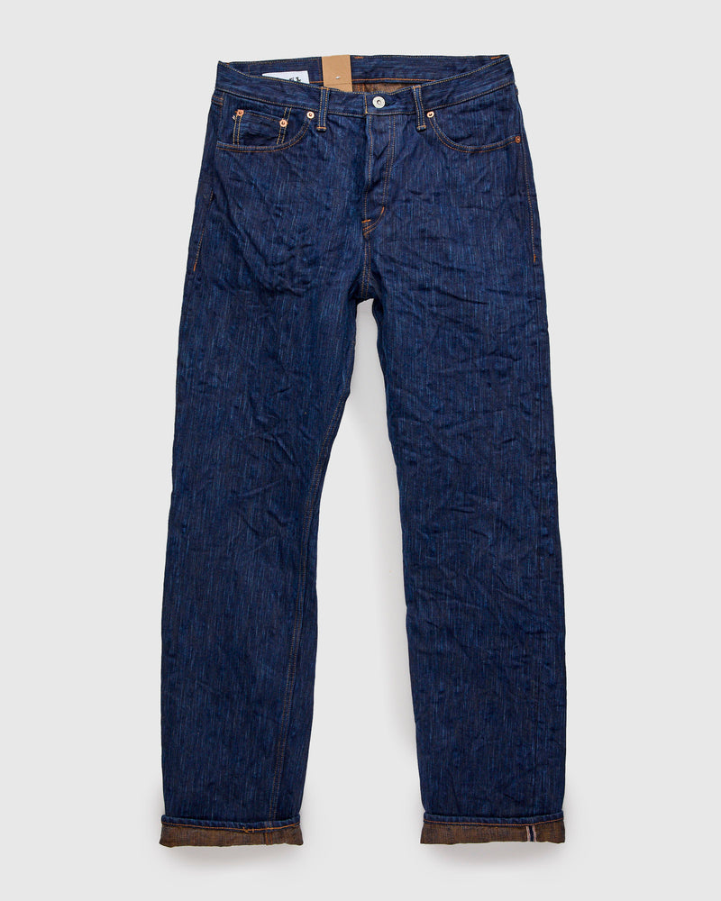 MIJ15 "Hand Dyed Natural Indigo x Kakishibu" 15oz Selvedge Denim - True Guy Fit