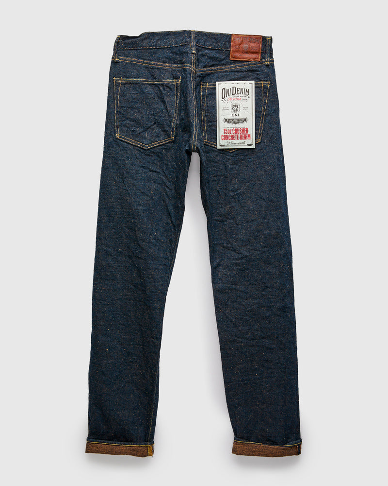 246CCD-MOCA "Crushed Concrete Mocha" 15oz Selvedge Denim - Clean Straight Fit