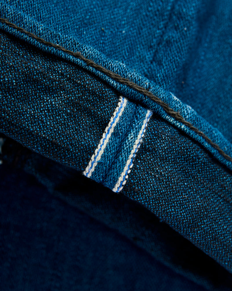 PBO-002-003 "Asagi" 16.5oz Rinsed Selvedge Denim - Regular Straight Fit