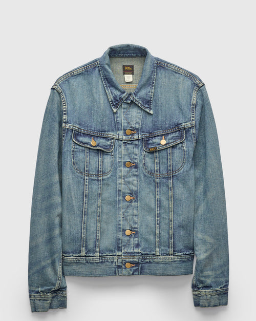 Lot 271 Denim Jacket in Washed Indigo