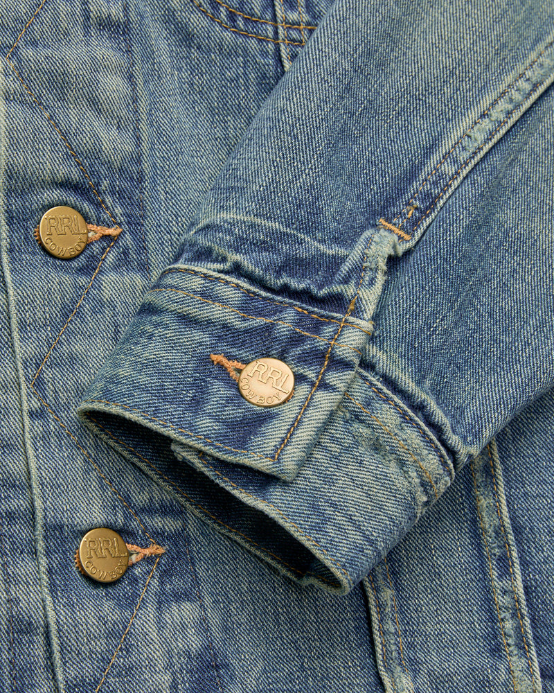 Lot 271 Denim Jacket in Washed Indigo
