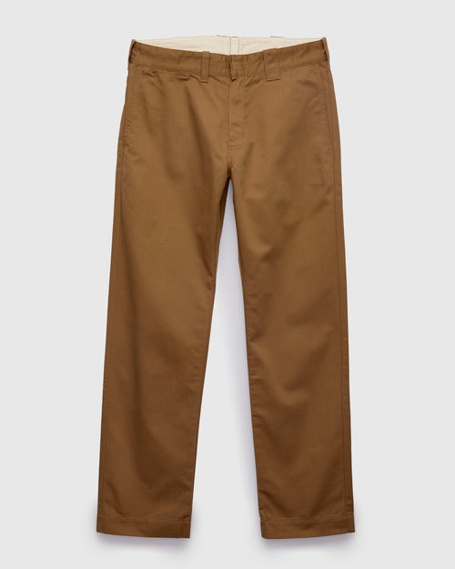 Chino Twill Work Trousers in Beige