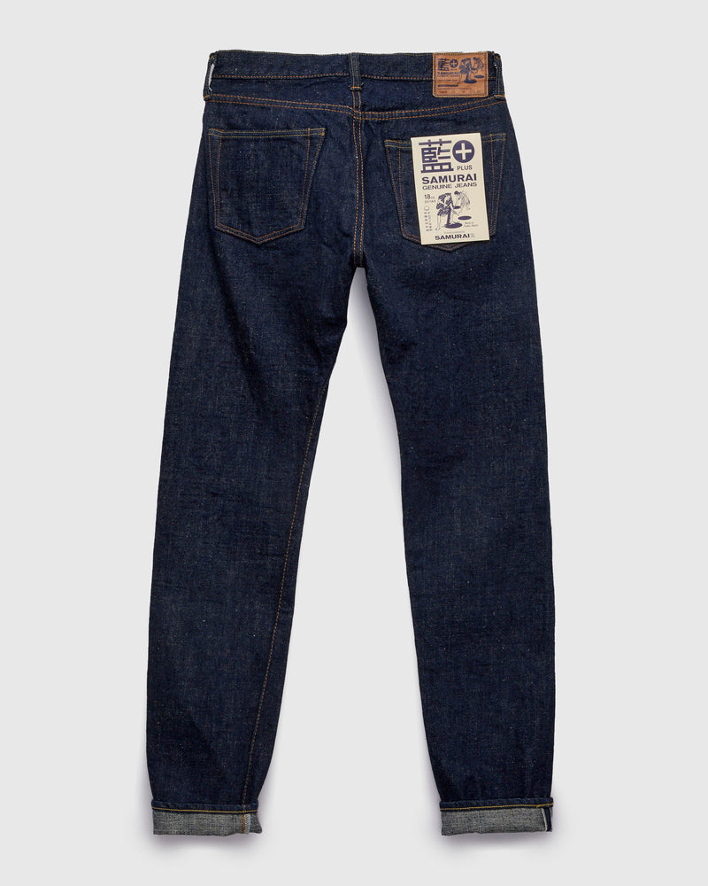 S511AX "Ai-Plus" 18oz Natural Indigo Selvedge Denim - Slim Tapered Fit