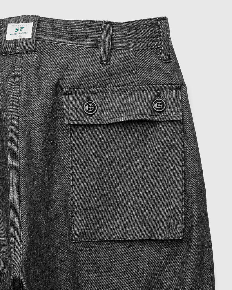 10oz Denim G.D.U Pants in Black