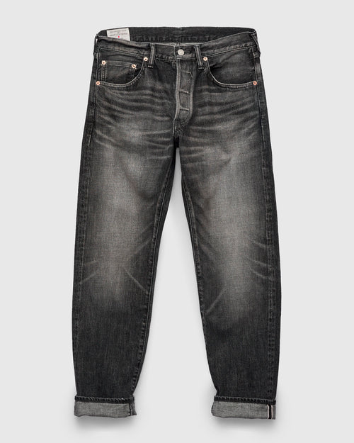 D1826 "Black Ivy Wash" 13oz Selvedge Denim - Relaxed Tapered Fit