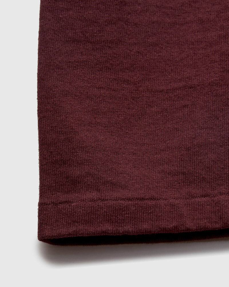 Stand Wheeler T-Shirt in Bordeaux