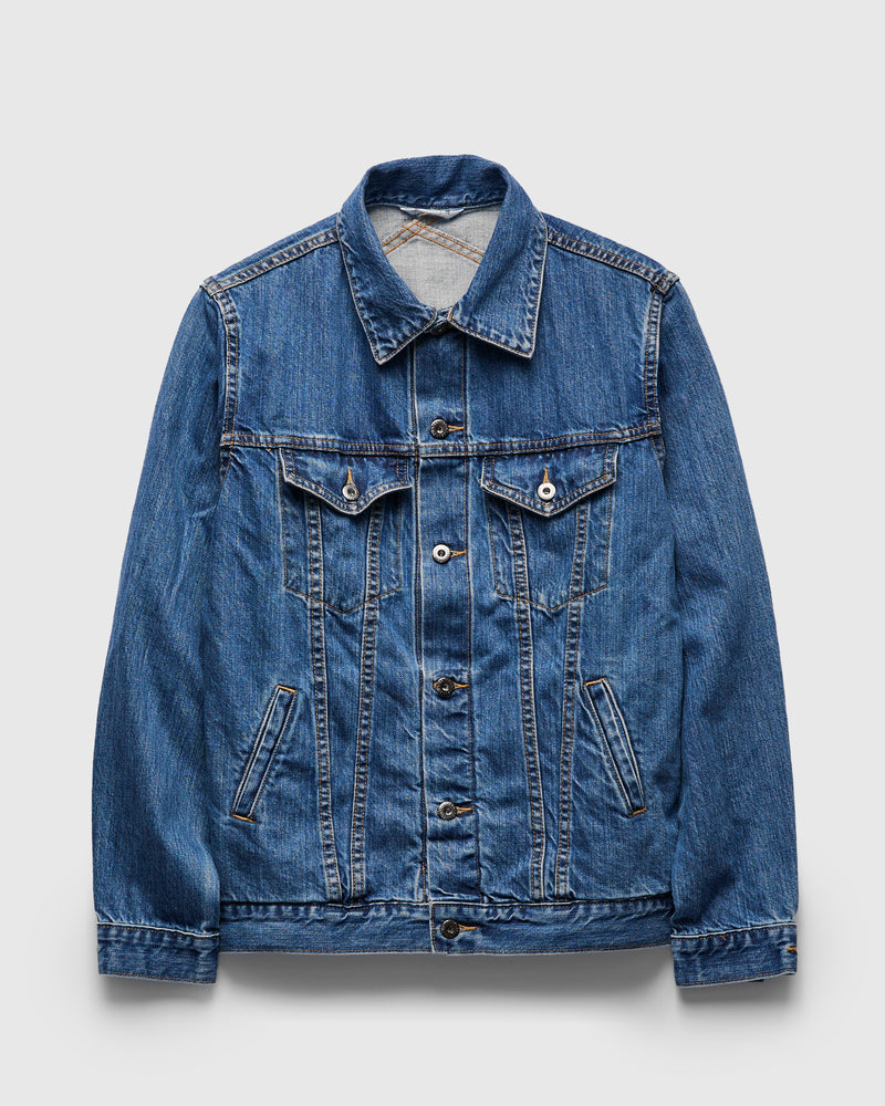 101x Stonewashed Type-3 Denim Jacket in Indigo