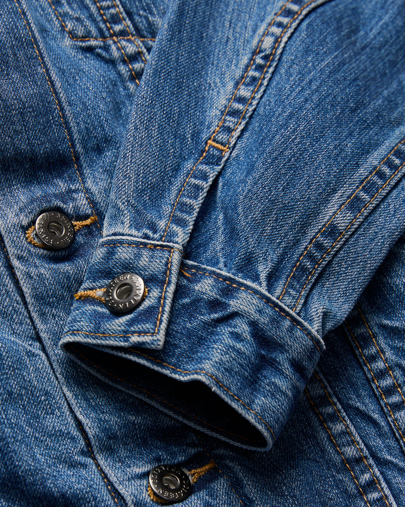 101x Stonewashed Type-3 Denim Jacket in Indigo