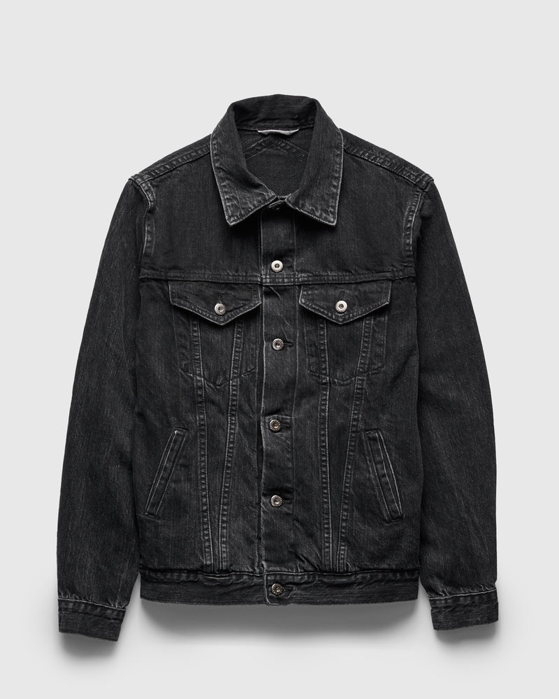 222x Stonewashed Type-3 Denim Jacket in Black