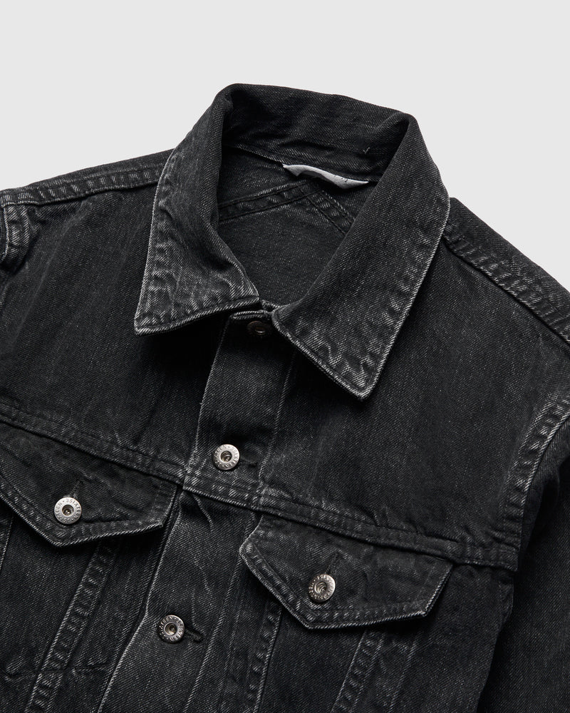 222x Stonewashed Type-3 Denim Jacket in Black