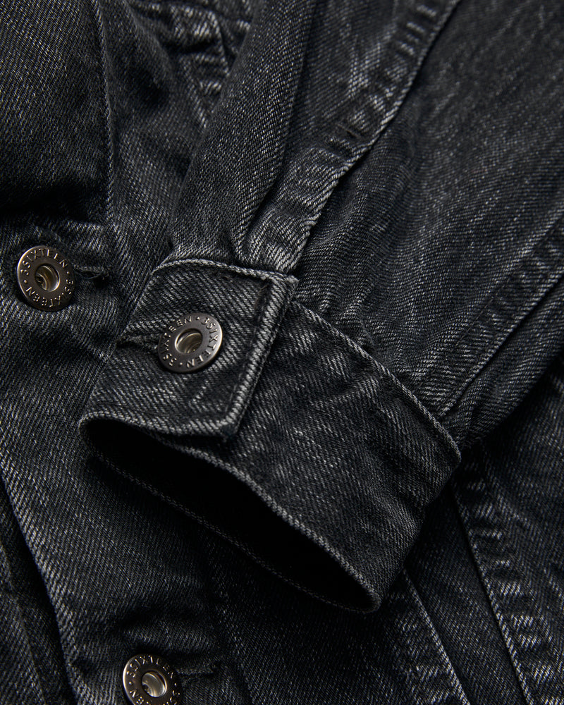 222x Stonewashed Type-3 Denim Jacket in Black