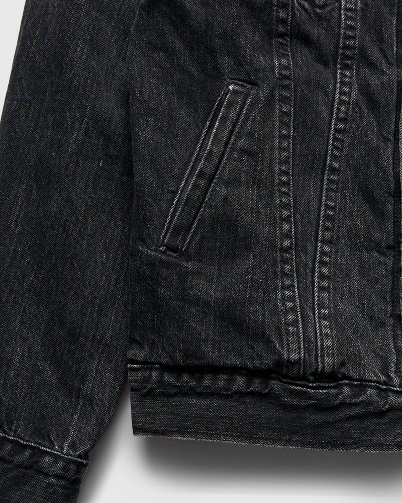 222x Stonewashed Type-3 Denim Jacket in Black